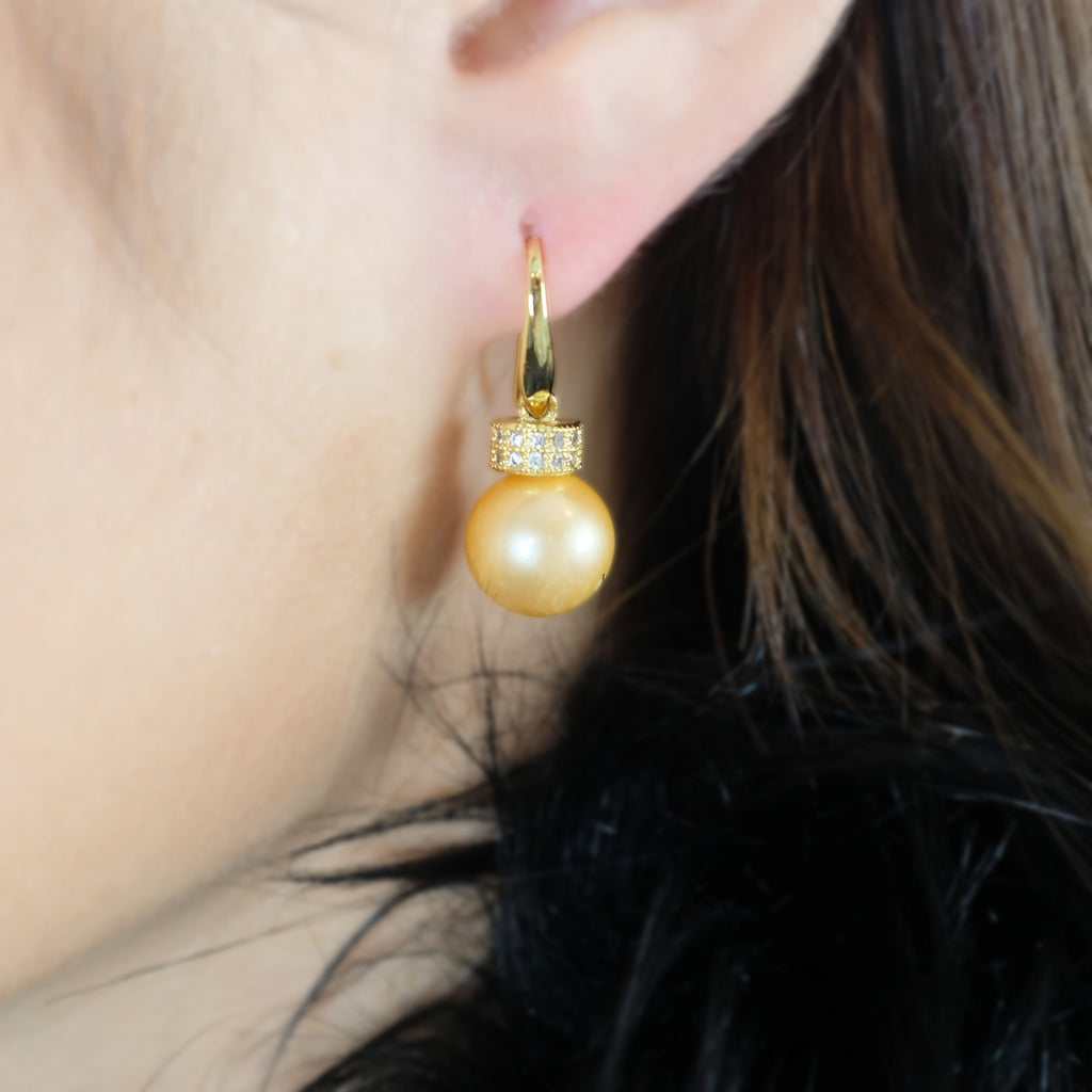 Gilda's Pearl Earrings - Aniya Jewellery