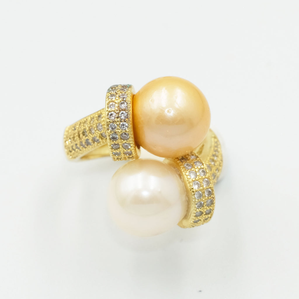 Gilda's Pearl Ring - Aniya Jewellery