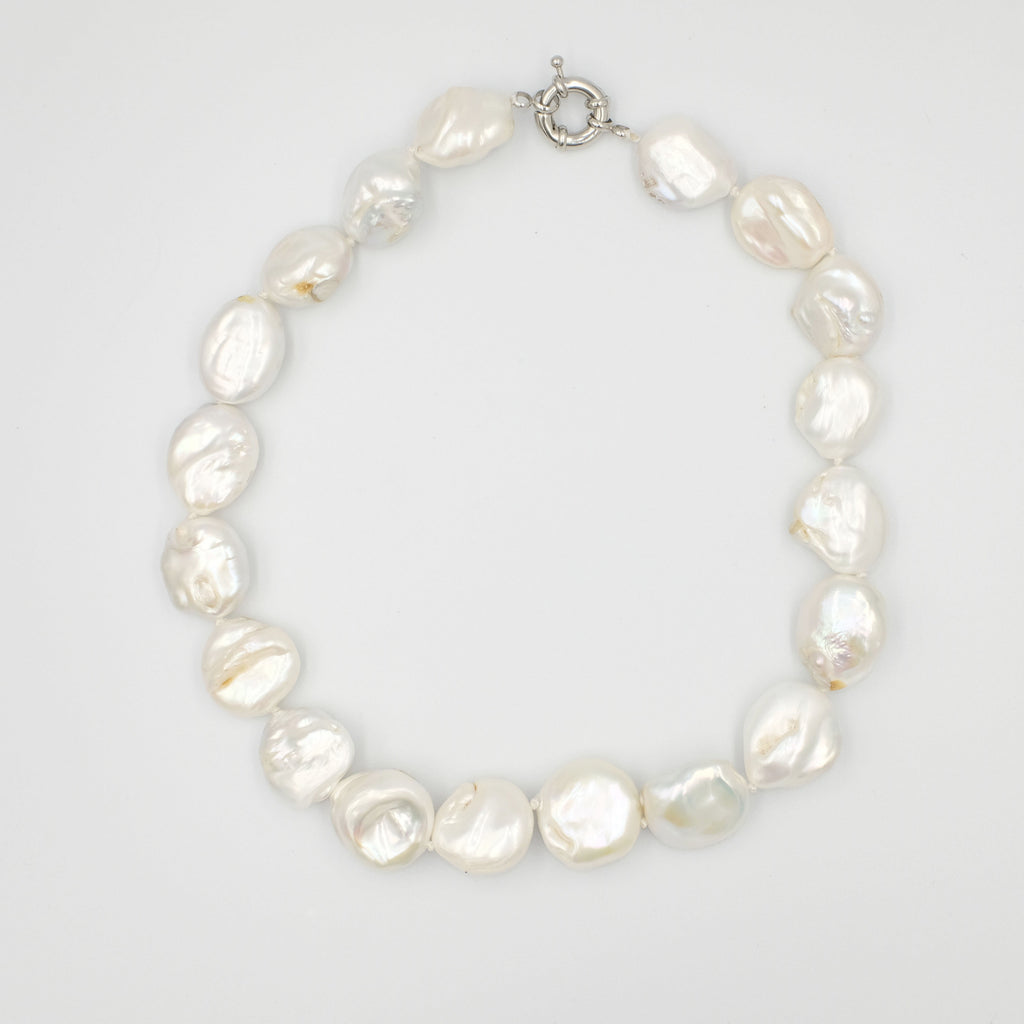 Baroque Pearl choker Necklace - Aniya Jewellery