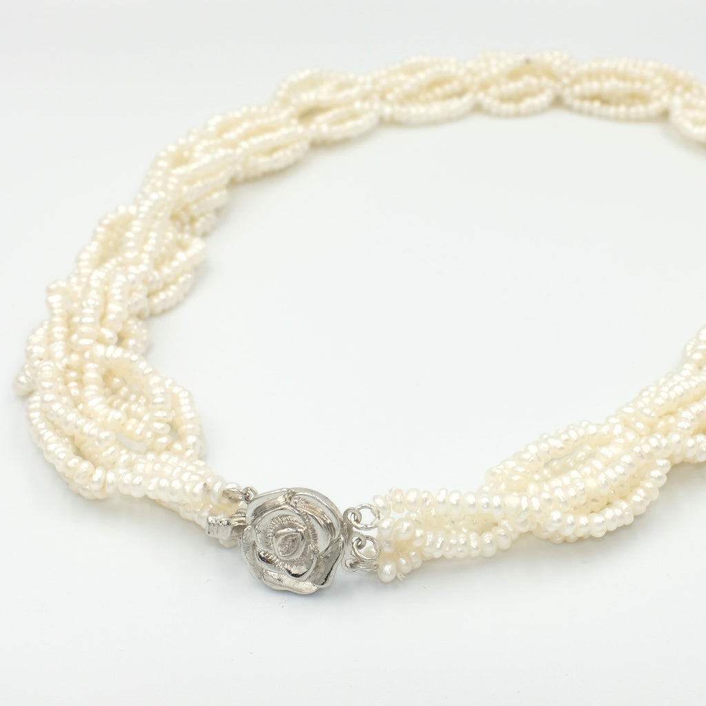 Pandora's Seed Pearl Necklace - Aniya Jewellery