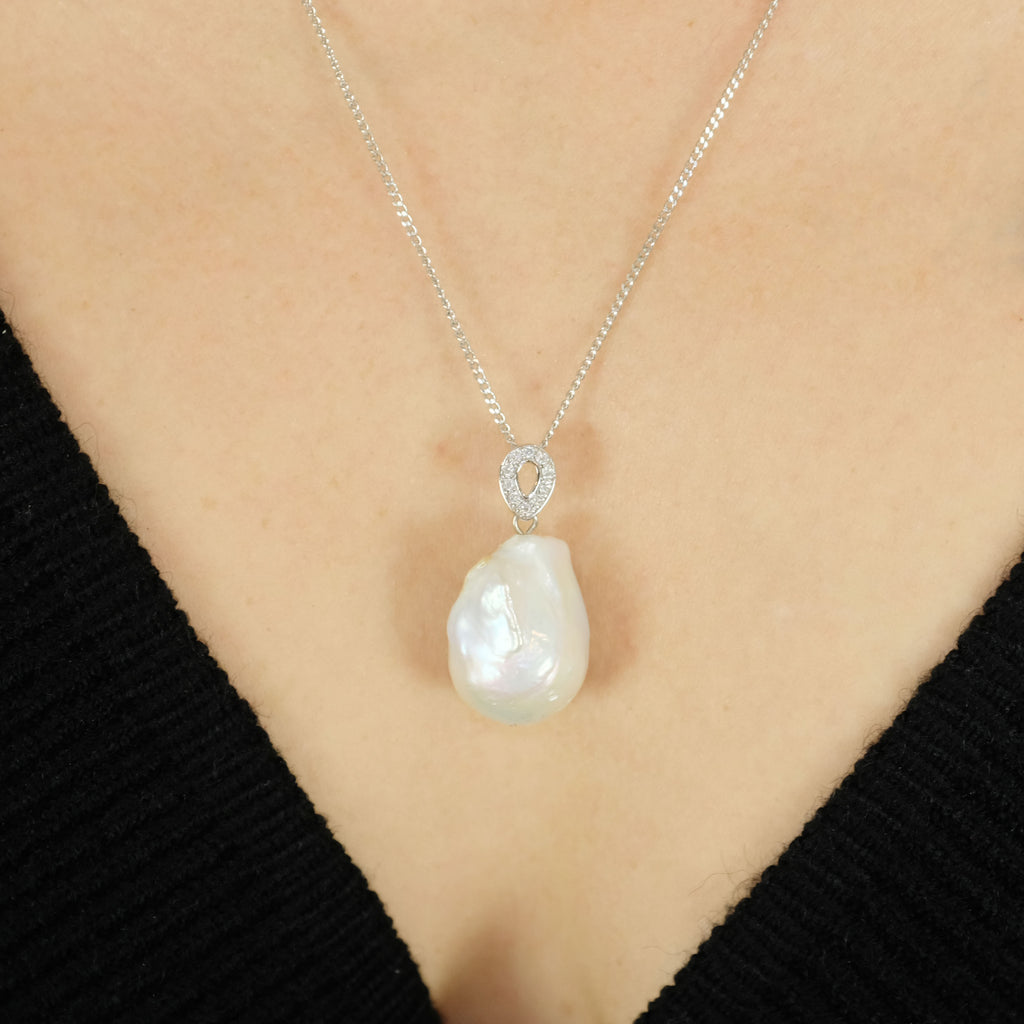 Konohana Baroque Pearl Necklace - Aniya Jewellery