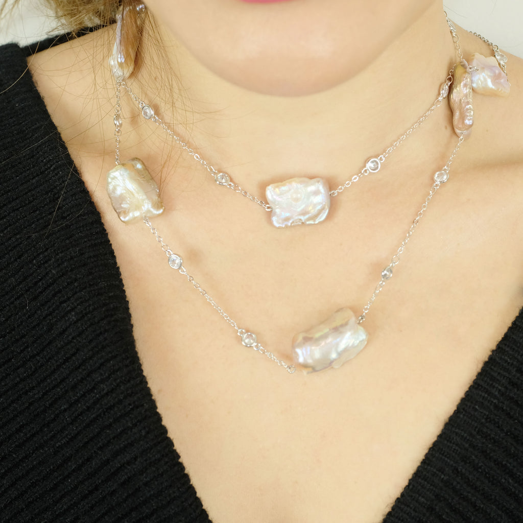 Michiko Keshi Pearl Necklace - Aniya Jewellery