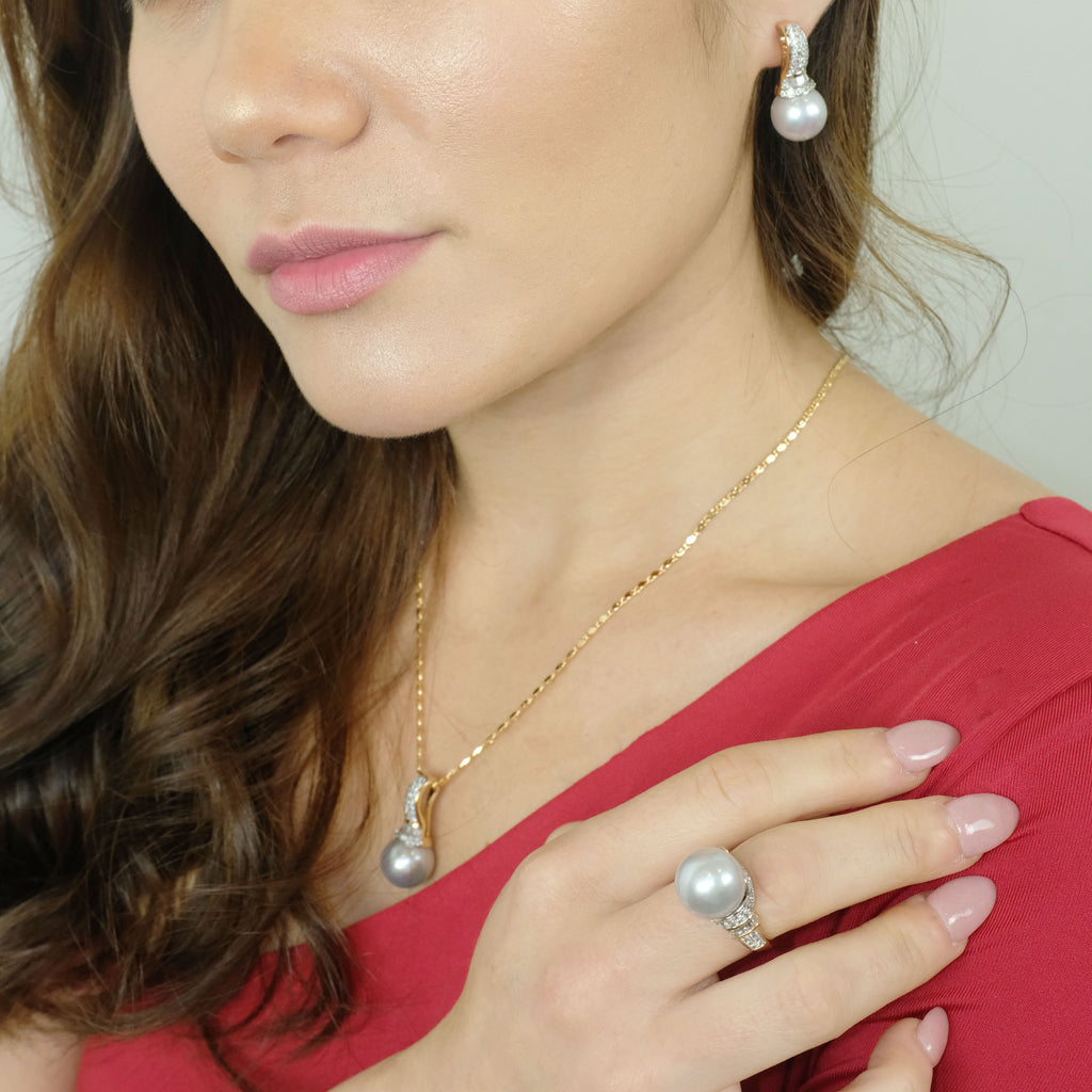 Georgine Pearl Ring - Aniya Jewellery