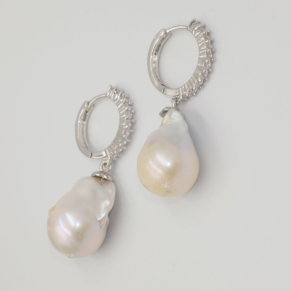 Emile Baroque Pearl Earrings - Aniya Jewellery