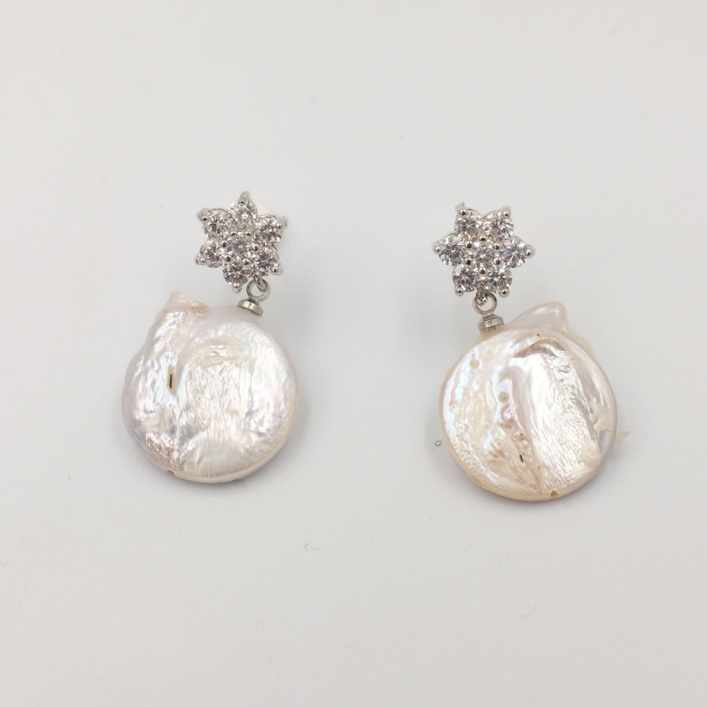 Forme de pièce Earrings - Aniya Jewellery
