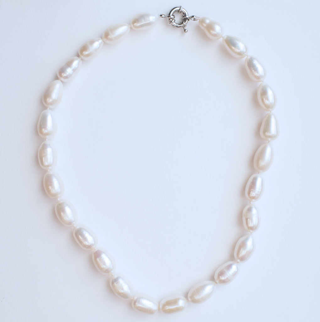 Lana Teardrop Style Freshwater Pearl Necklace