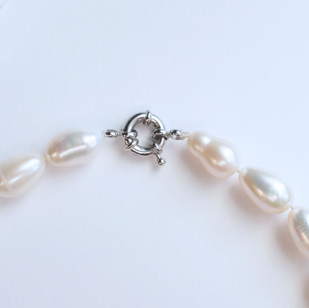 Lana Teardrop Style Freshwater Pearl Necklace